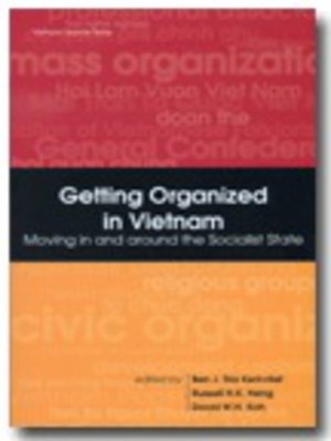 cover image of Getting organized in Vietnam